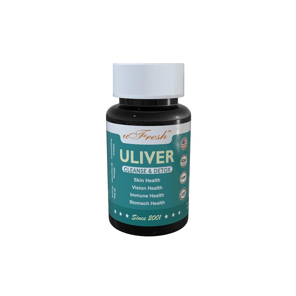 uFresh ULiver Cleanse & Detox Capsules