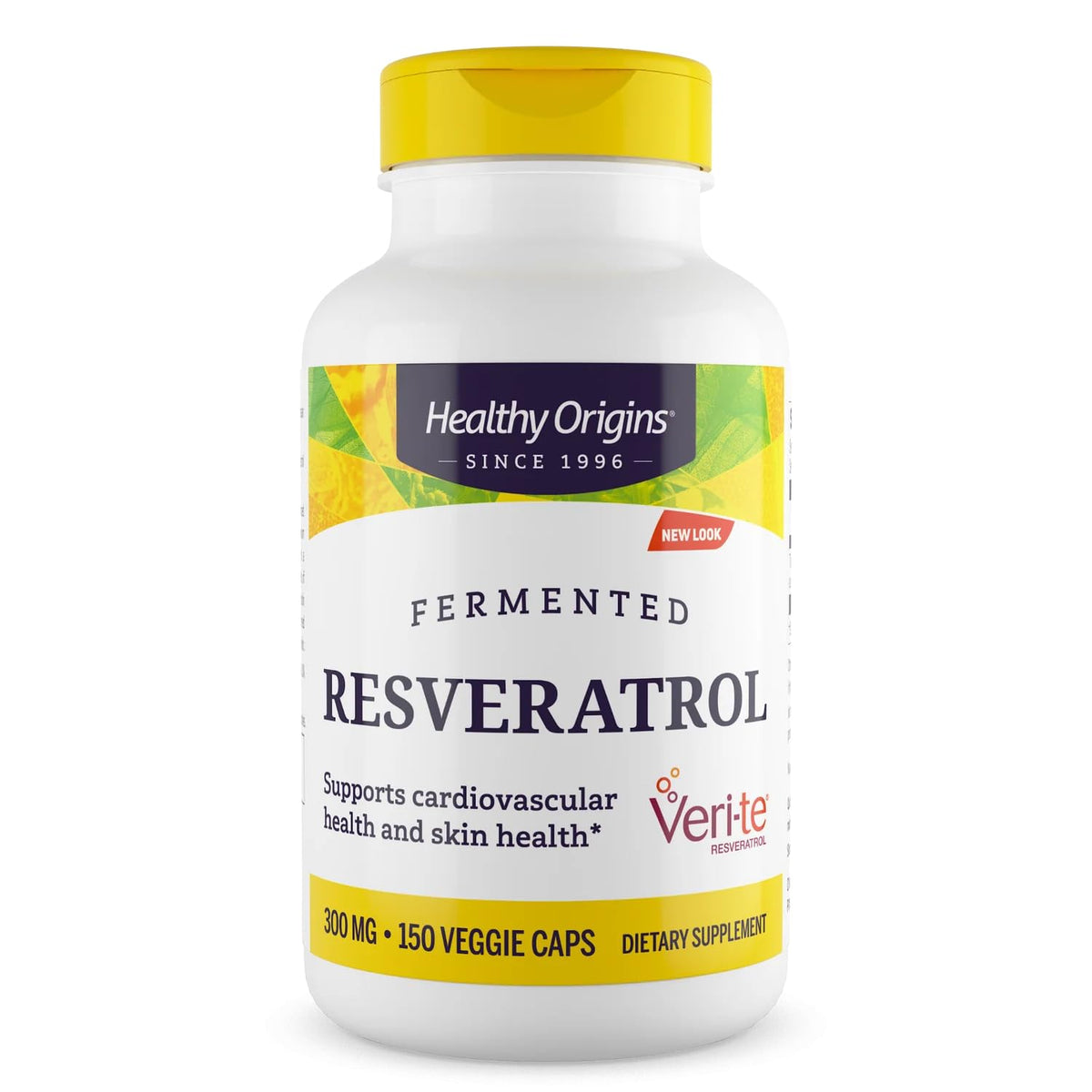 Healthy Origins Resveratrol 300 mg Fermented - 150 Vegetarian Capsules