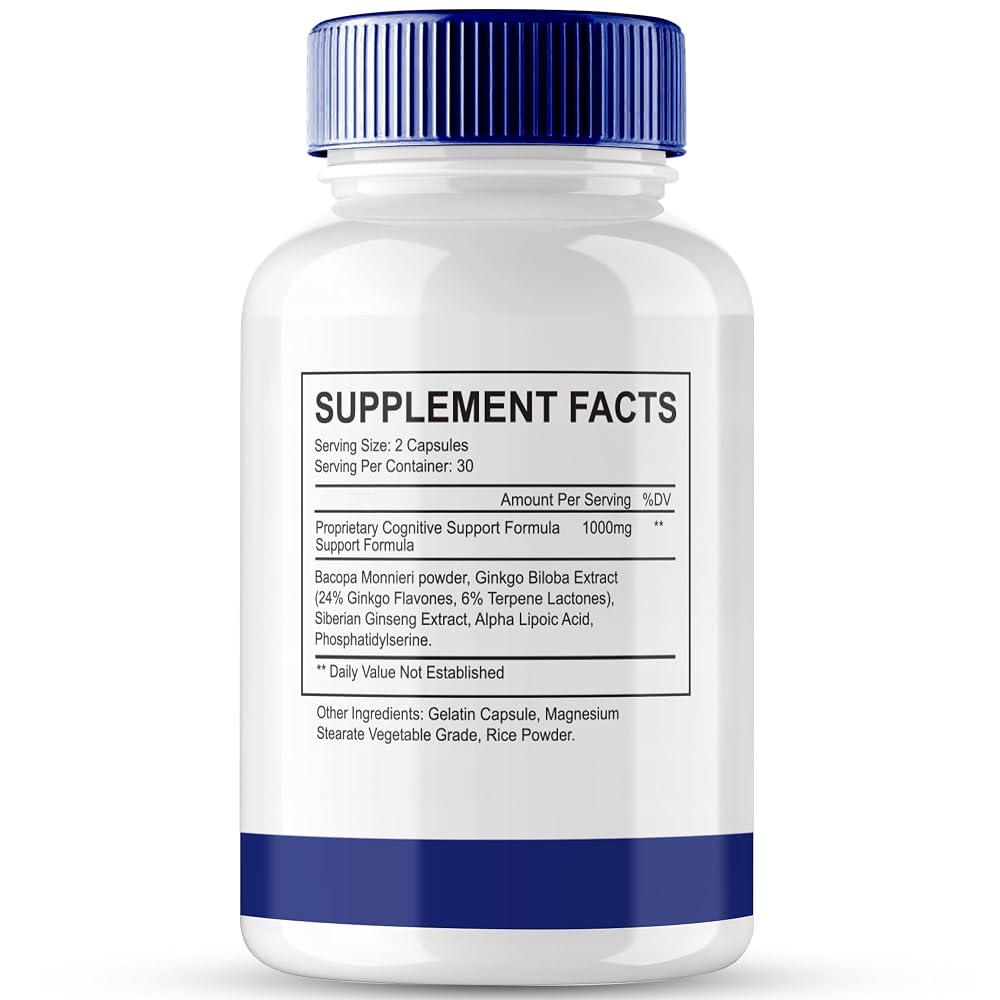 IDEAL PERFORMANCE Brain Savior Memory and Focus Capsules - 120 Capsules - image 2
