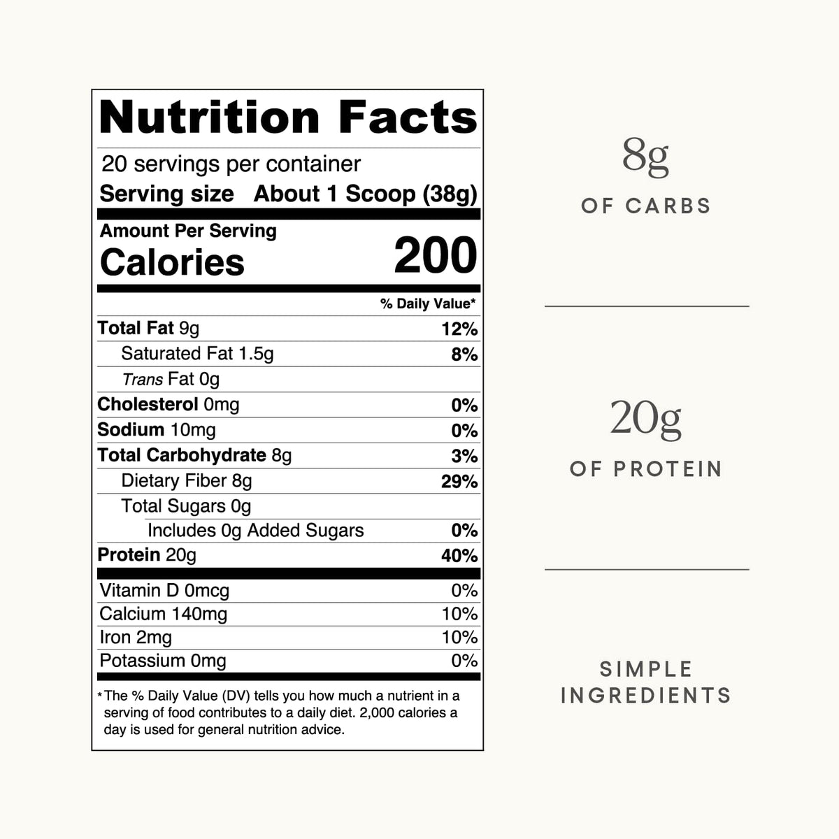 Be Well by Kelly Plant-Based Protein Powder