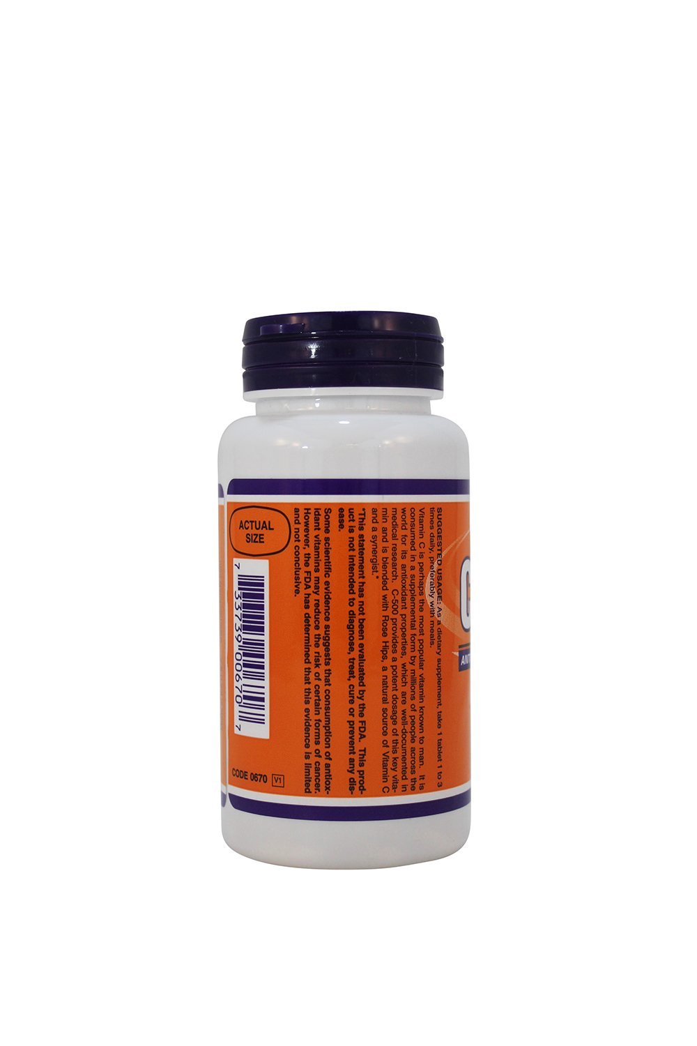 NOW Foods Vitamin C-500 Antioxidant Support - 100 Tablets - image 4