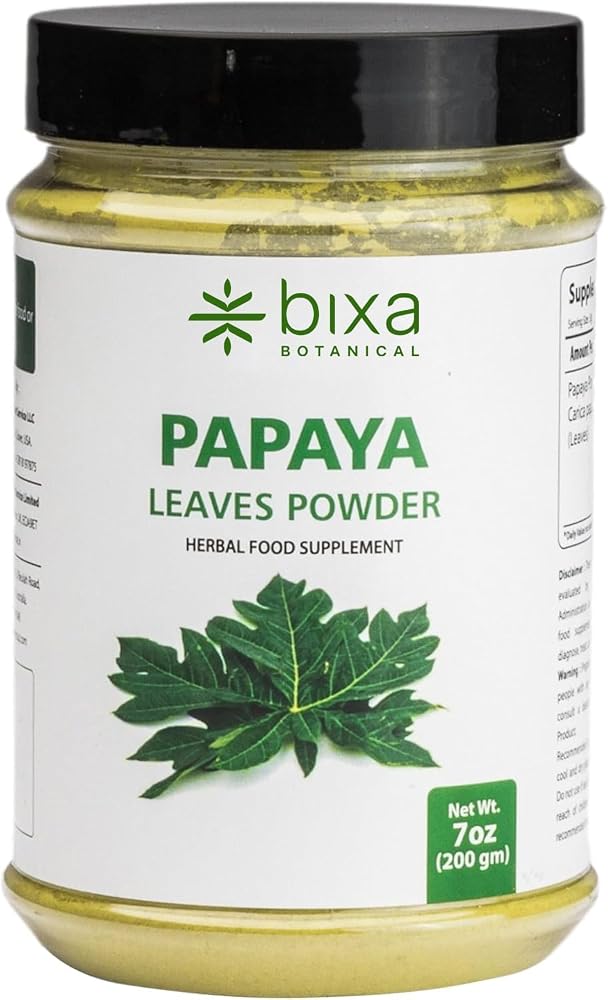 bixa BOTANICAL Papaya Leaf Powder - 200g