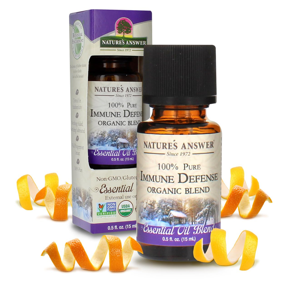Nature's Answer 100 Percent Pure Organic Essential Oil Blend
