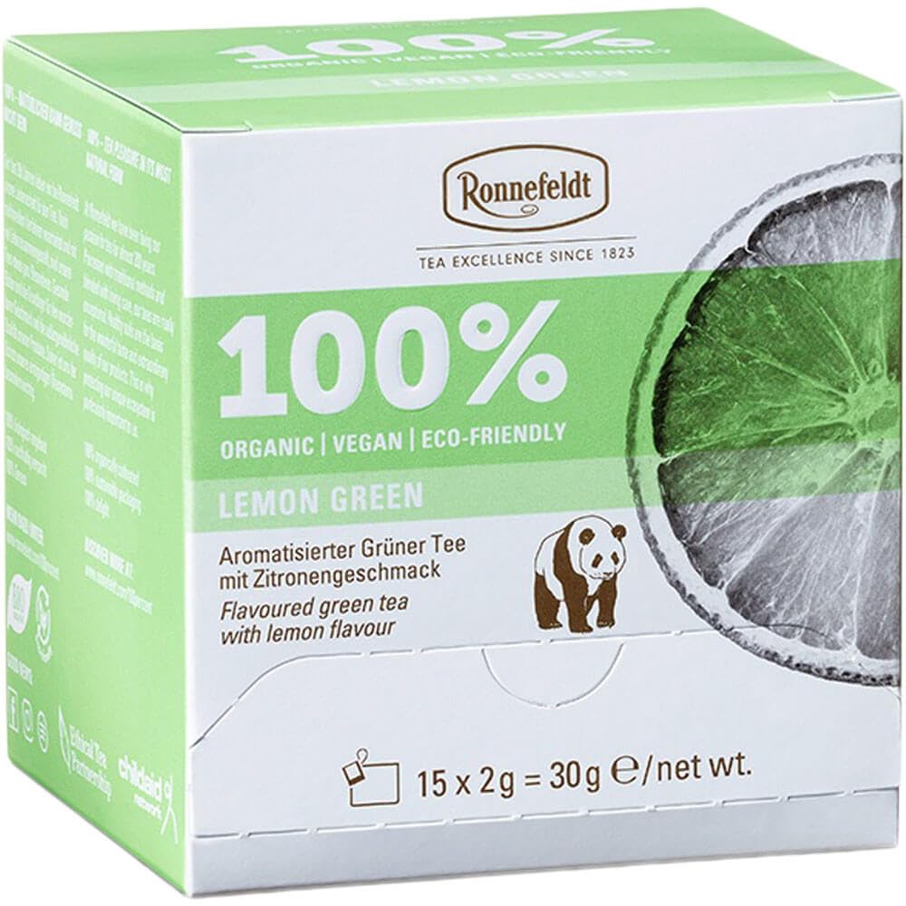 Ronnefeldt 100% Lemon Green Tea - 15 Teabags