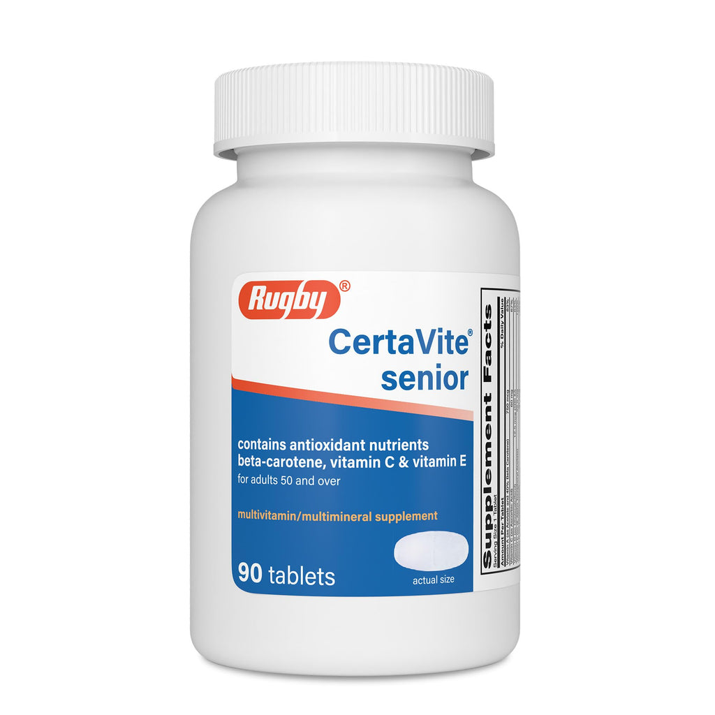 Rugby CertaVite Senior Multivitamin/Multimineral - 90 Tablets