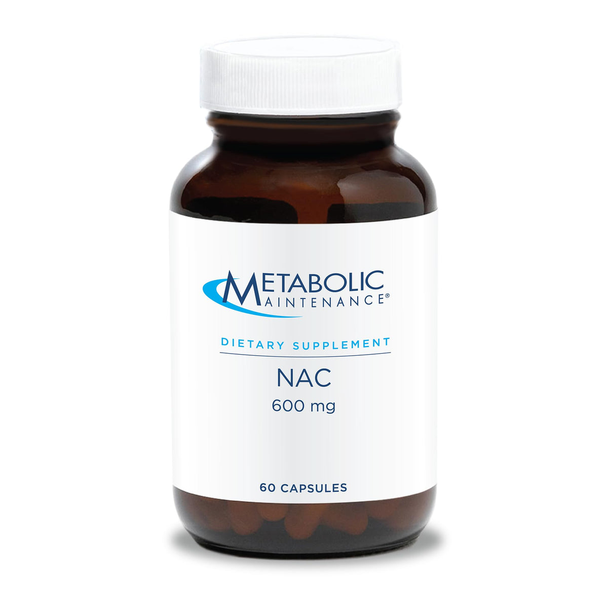 Metabolic Maintenance NAC N-Acetyl Cysteine 600 mg - 60 Capsules