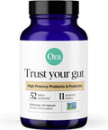 Ora Organic Probiotics with Prebiotics 52 Billion CFU - 60 Capsules