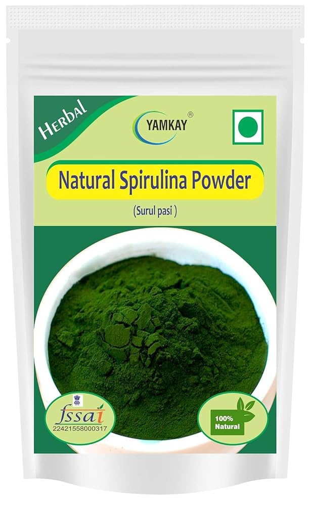 YAMKAY Natural Spirulina Powder - 1500 GM