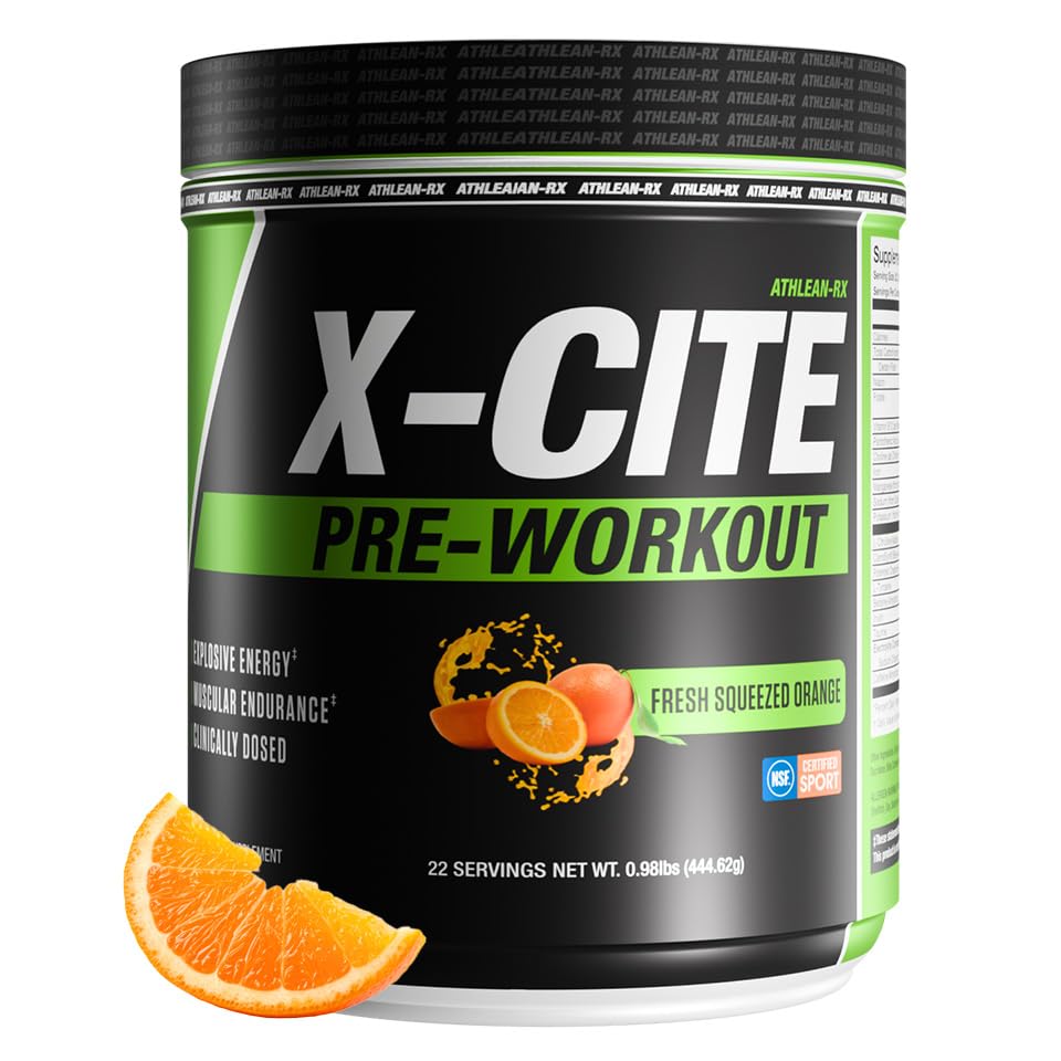 ATHLEAN-RX X-CITE Pre-Workout by ATHLEAN-X - Enhanced Formula