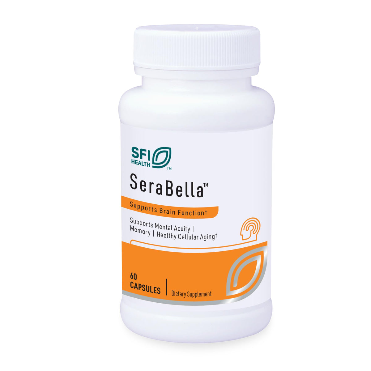 SFI Health Phosphatidyl Serine Sunflower 100 mg - 60 Vegetarian Capsules