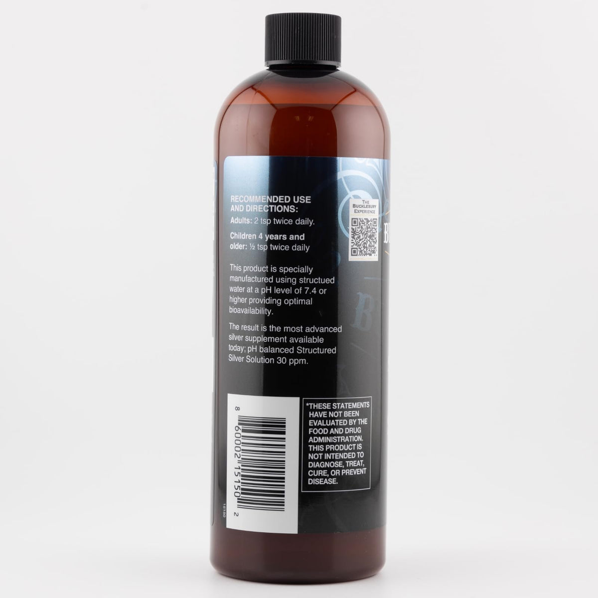 Bucklebury Silver Solution Liquid 30ppm Colloidal Silver - 16 Fl Oz - image 7
