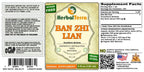 Herbal Terra LLC Ban Zhi Lian, Skullcap (Scutellaria Barbata)