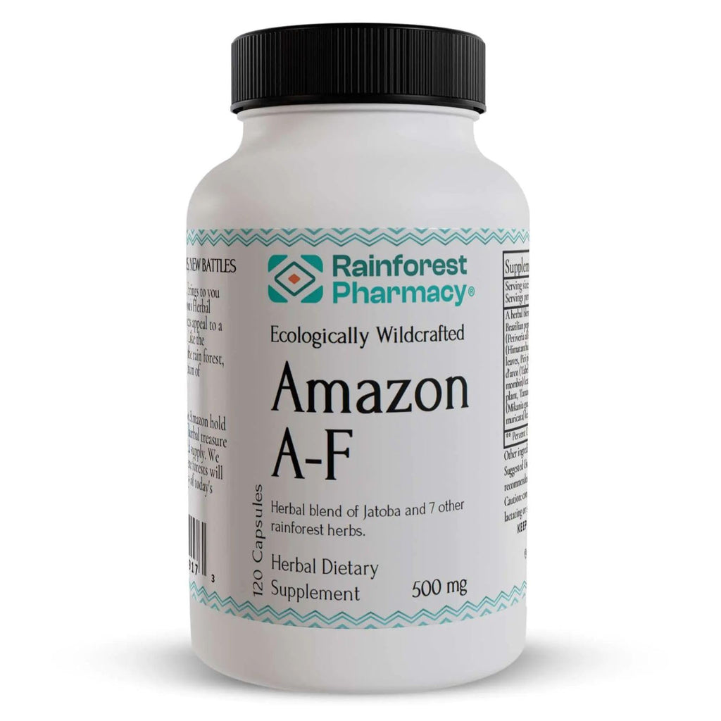 Rainforest Pharmacy Amazon A-F Herbal Supplement - 120 Vegetarian Capsules
