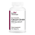Bariatric Advantage Calcium Citrate Non Chewable - 180 Tablets