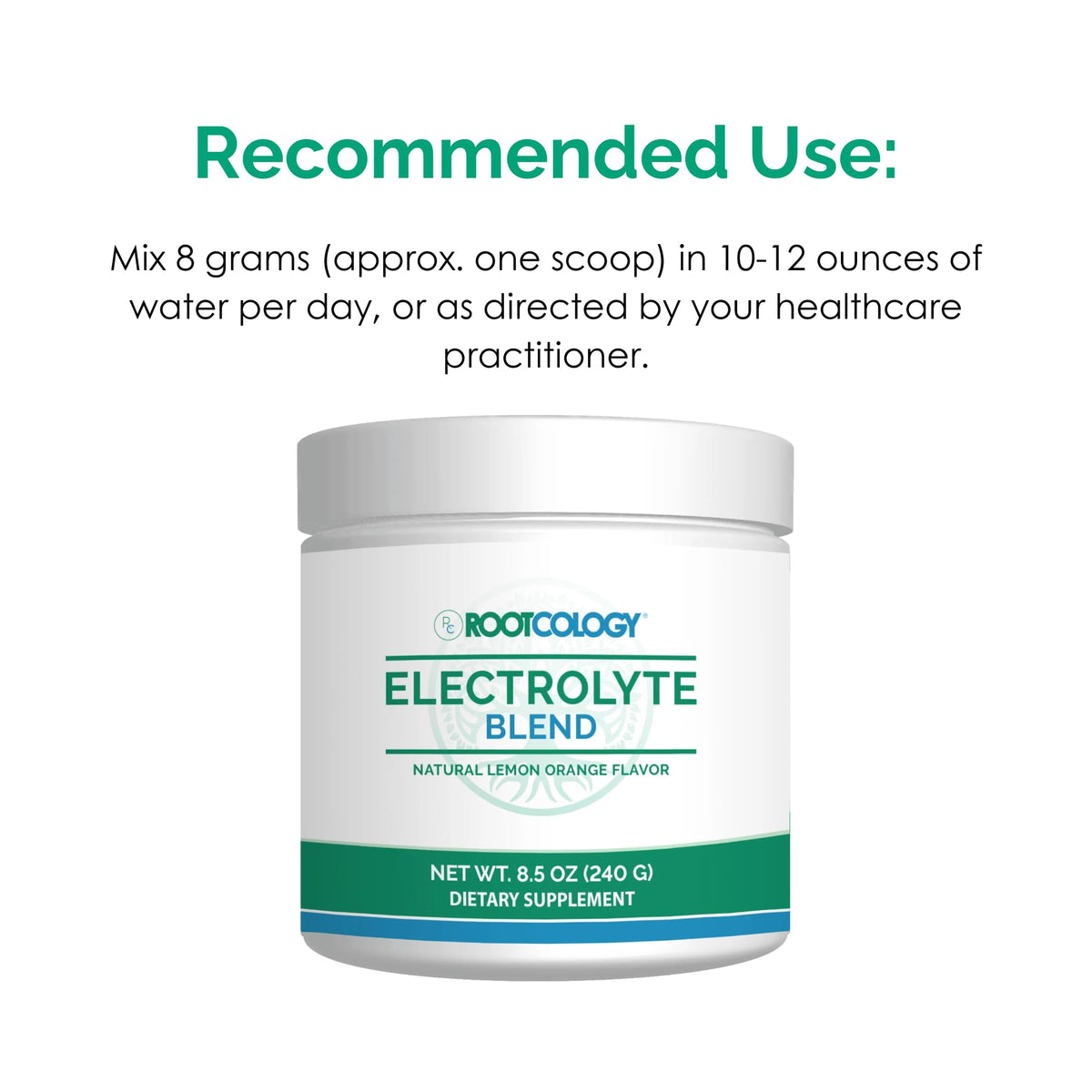 Rootcology Electrolyte Blend Powder by Dr. Izabella Wentz - 30 Servings - image 6