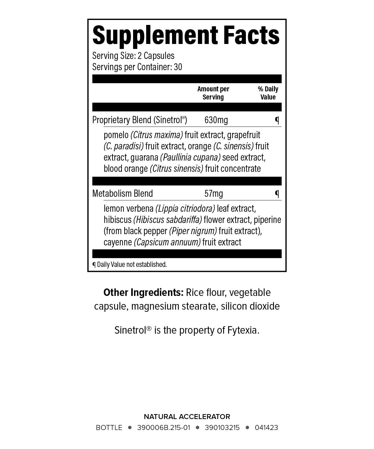 Isagenix Natural Accelerator Metabolism Supplement - 60 Capsules - image 2