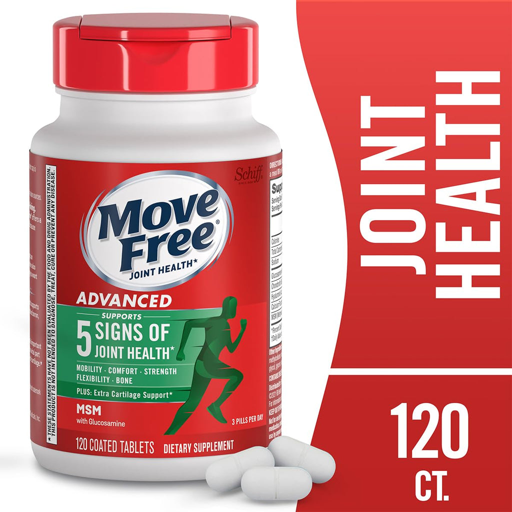 Move Free Advanced Glucosamine Chondroitin MSM - 120 Tablets - image 2