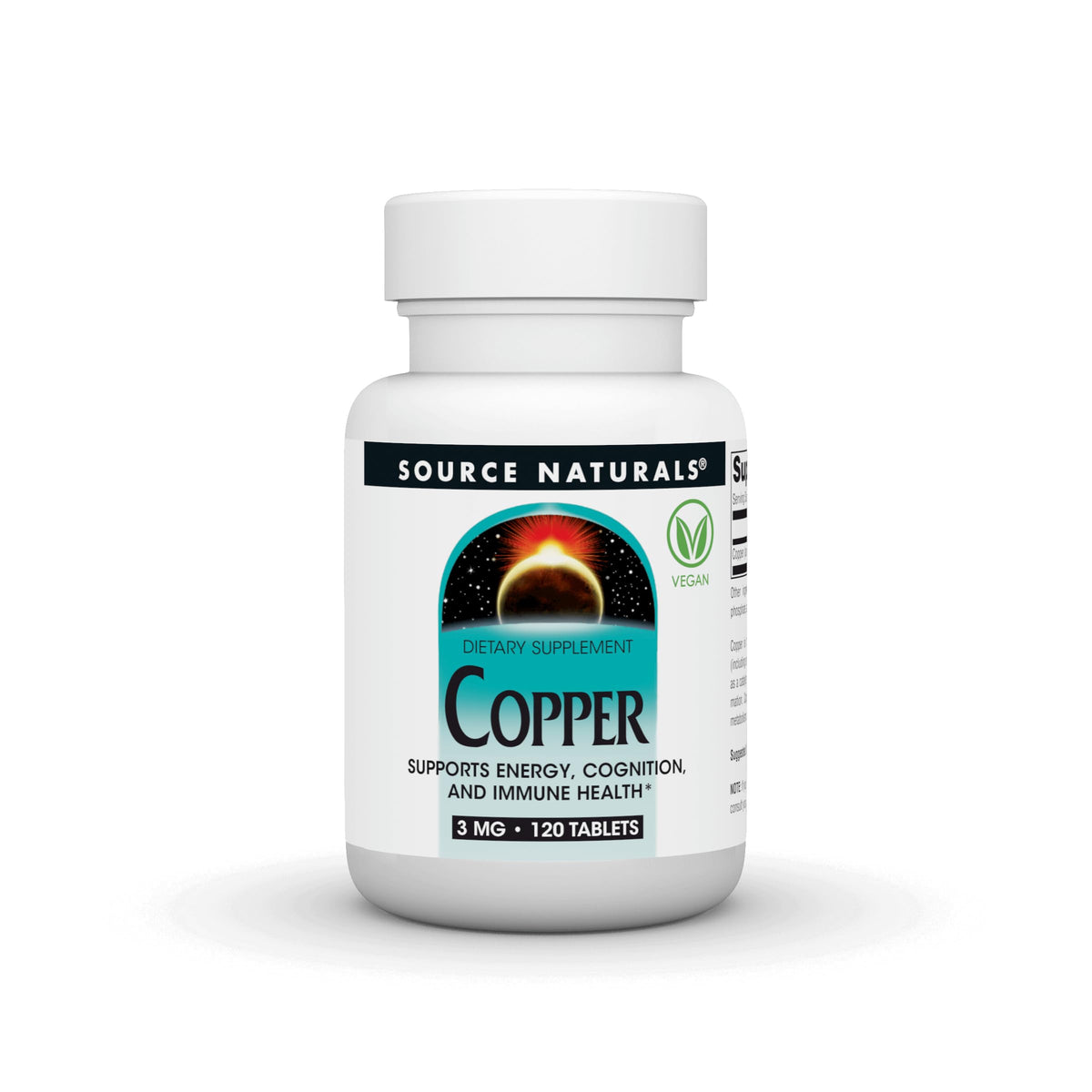 Source Naurals Copper 3 mg