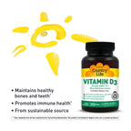 Country Life Vitamin D3 1000 IU - 200 Softgels - image 4