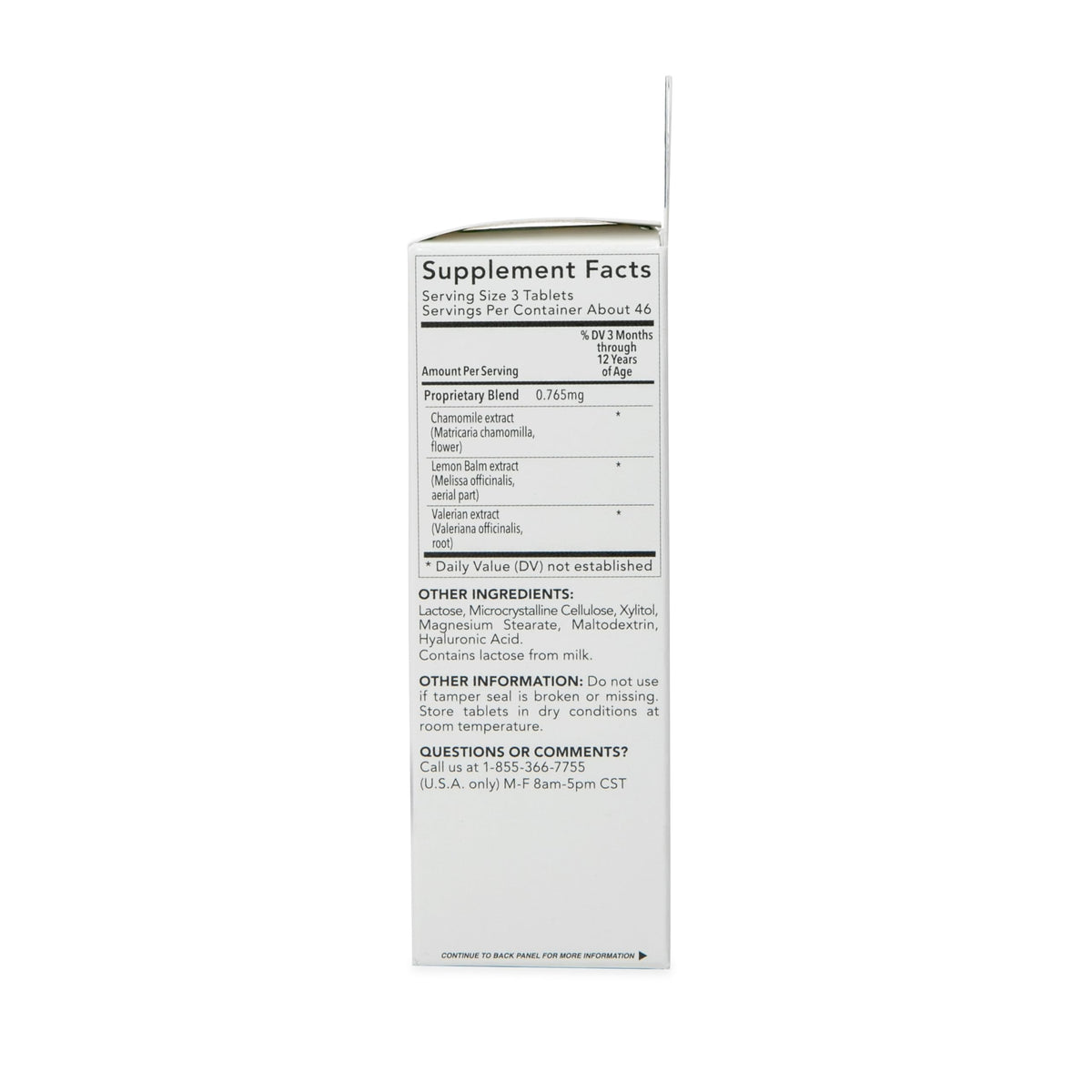Dr. Talbot's Chamomile Nighttime Soothing Tablets - 140 Count - image 7