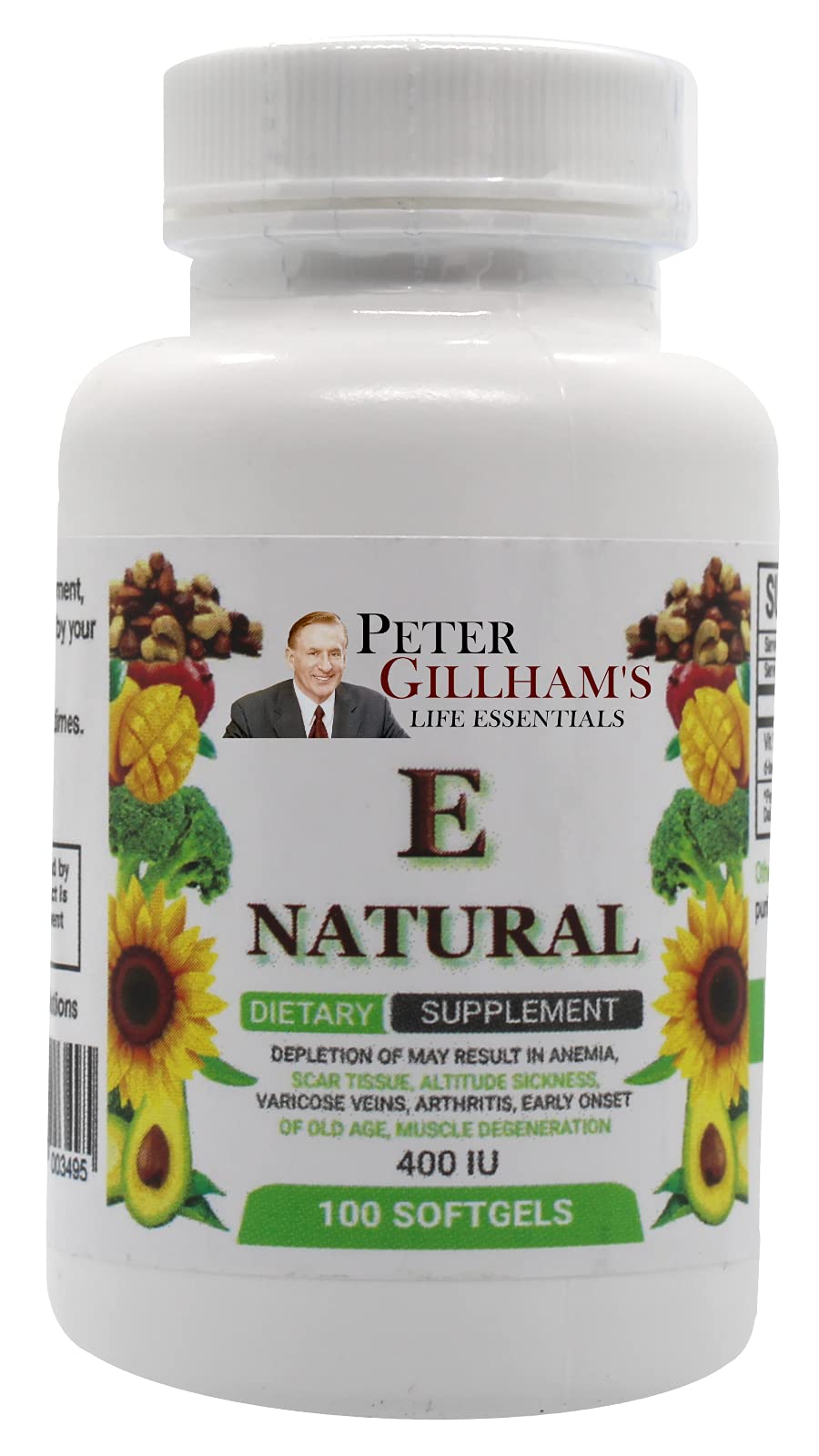 Peter's Choice Natural Vitamin E 400 IU - 100 Softgels