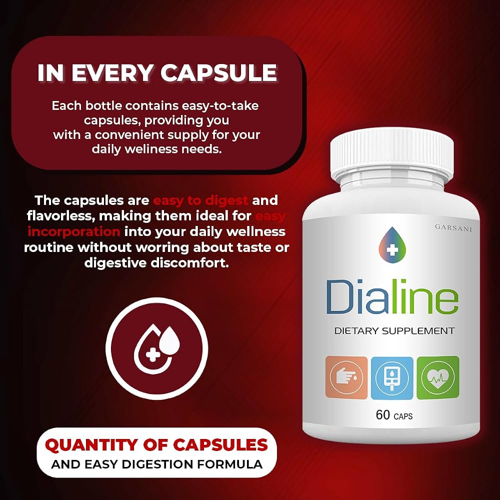 Garsani Dialine Advanced Supplement Capsules - 300 Capsules - image 4