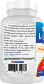 Best Naturals L-Lysine 500 mg - 250 Tablets - image 8