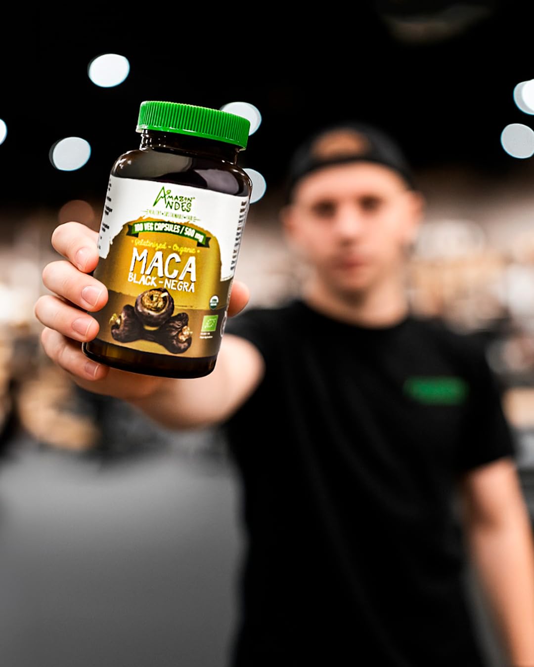 Amazon Andes Black Maca Root Capsules 1500mg - 100 Capsules - image 5