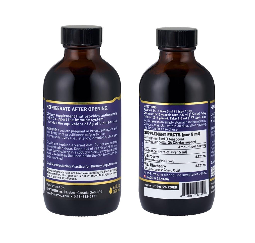 Immunia Elderberry & Wild Blueberry Concentrated. Immune Support.