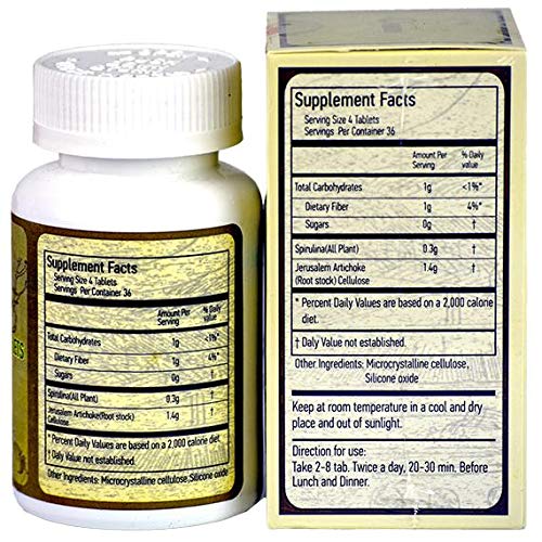 Fohow Spirulina Tablets with Chitosan - 60 Tablets - image 3