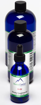 HoneyCombs Kelp Iodine Liquid Drops Supplement - 1 Ounce