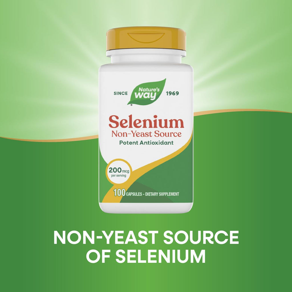 Nature's Way Selenium L-Selenomethionine 200 mcg - 100 Capsules - image 4