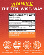 Zenwise Health Liposomal Vitamin C Supplement - 180 Capsules - image 5