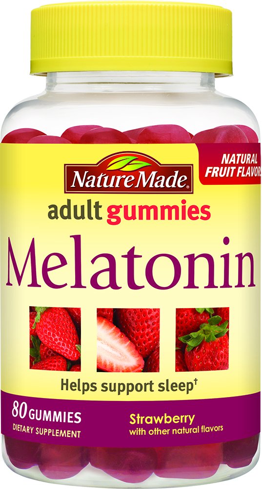 Nature Made Melatonin 2.5 mg Adult Gummies - 80 Count