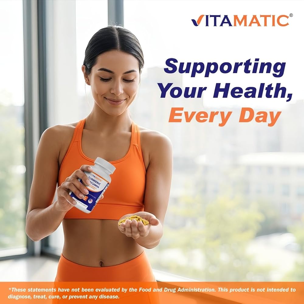 Vitamatic Turmeric Curcumin with Black Pepper, Ginger & Moringa - image 4