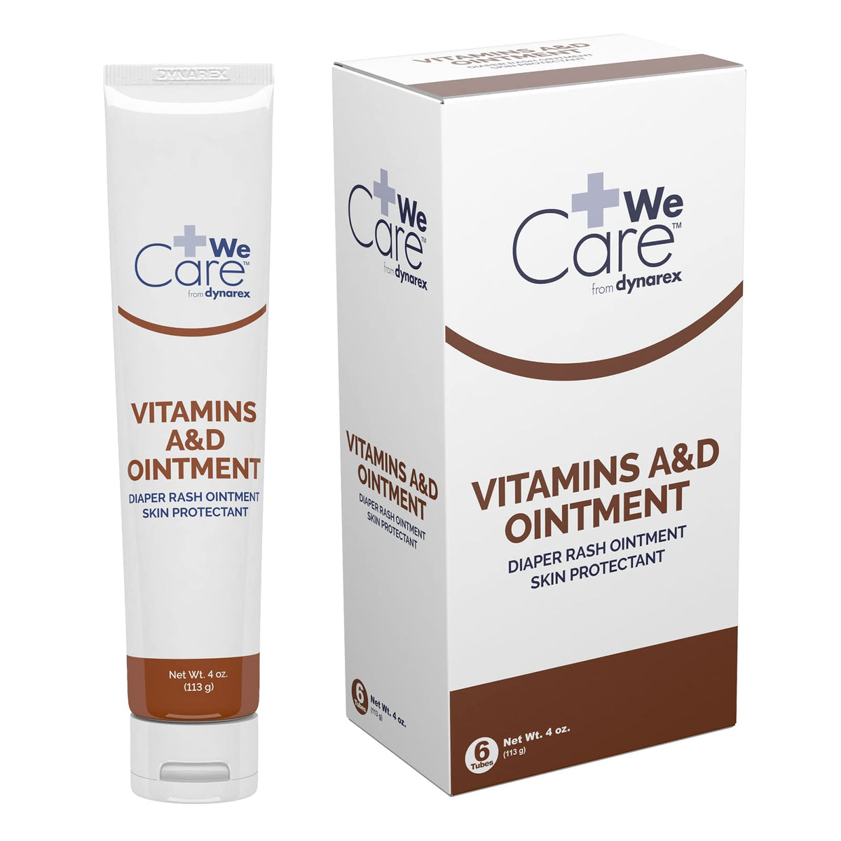 Dynarex Vitamins A & D Ointment for Skin Care - 72 Packs