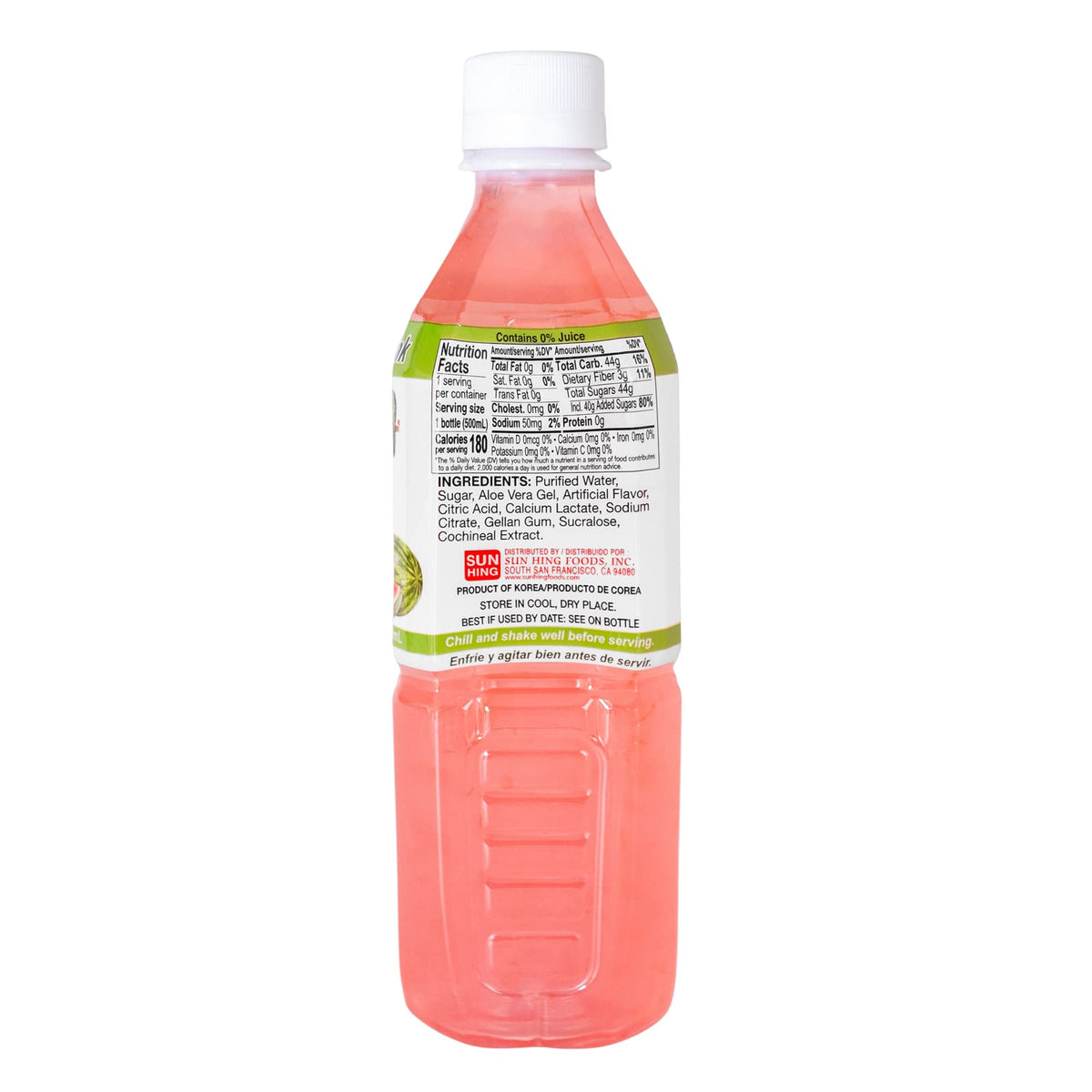 Parrot Brand Aloe Drink 16.9oz（Pack of 10）
