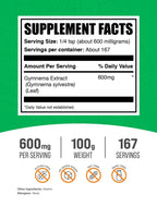 BulkSupplements.com Gymnema Sylvestre Extract Powder