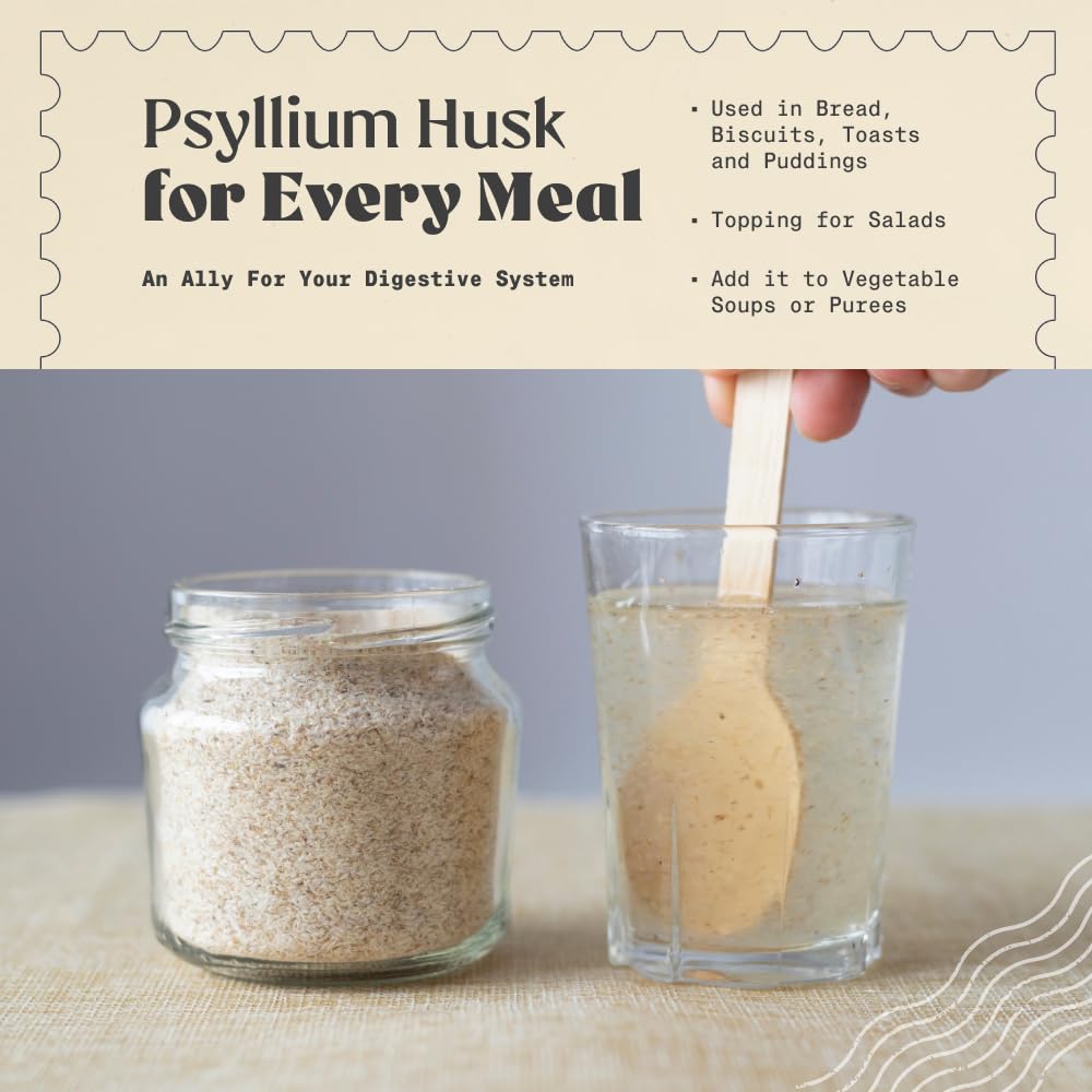 NaturaleBio Organic Whole Psyllium Husk Powder - 12 oz - image 4