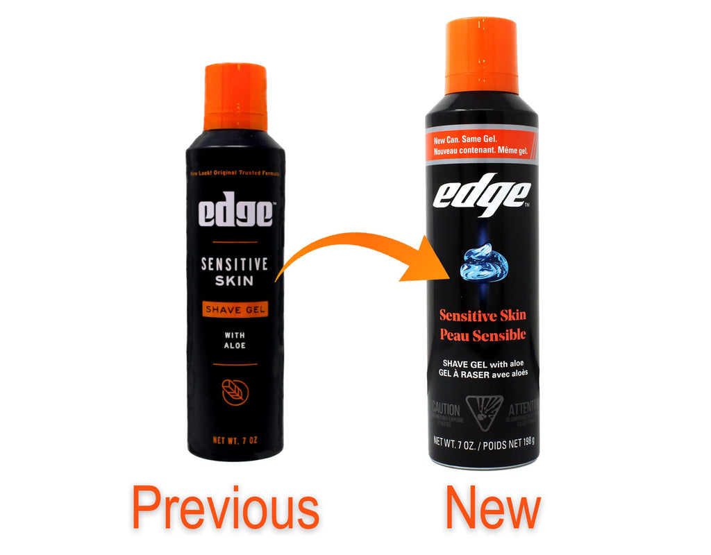 Edge Sensitive Skin Shave Gel with Aloe - 7 oz - image 2