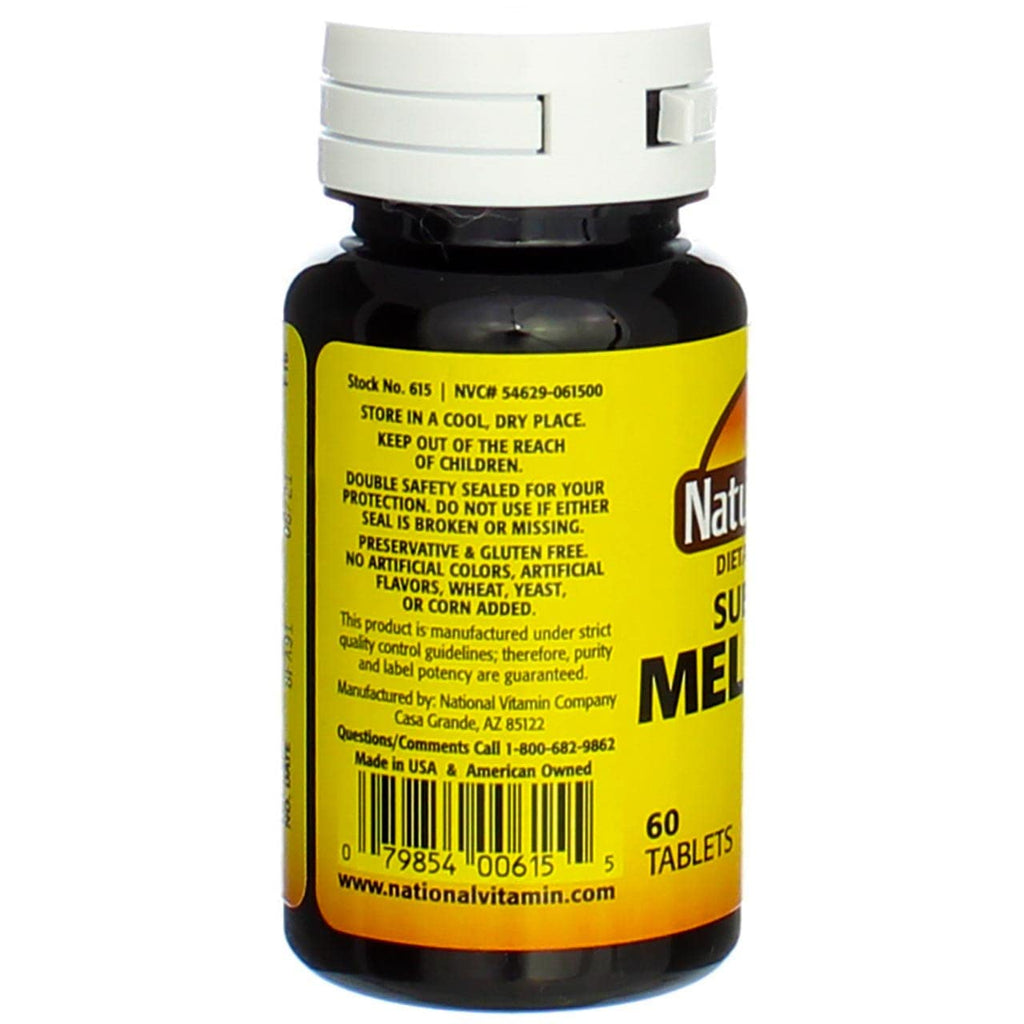 Nature's Blend Melatonin 5 mg Tablets - 120 Count (Pack of 2) - image 5