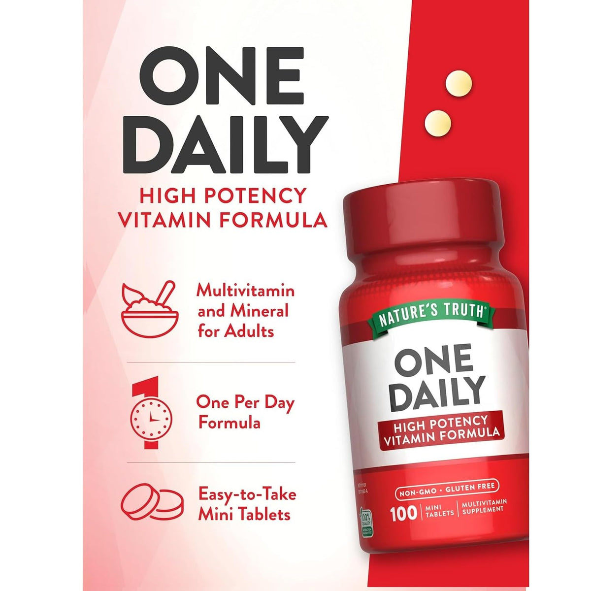 Nature's Truth One Daily Multivitamin - 200 Tablets - image 4