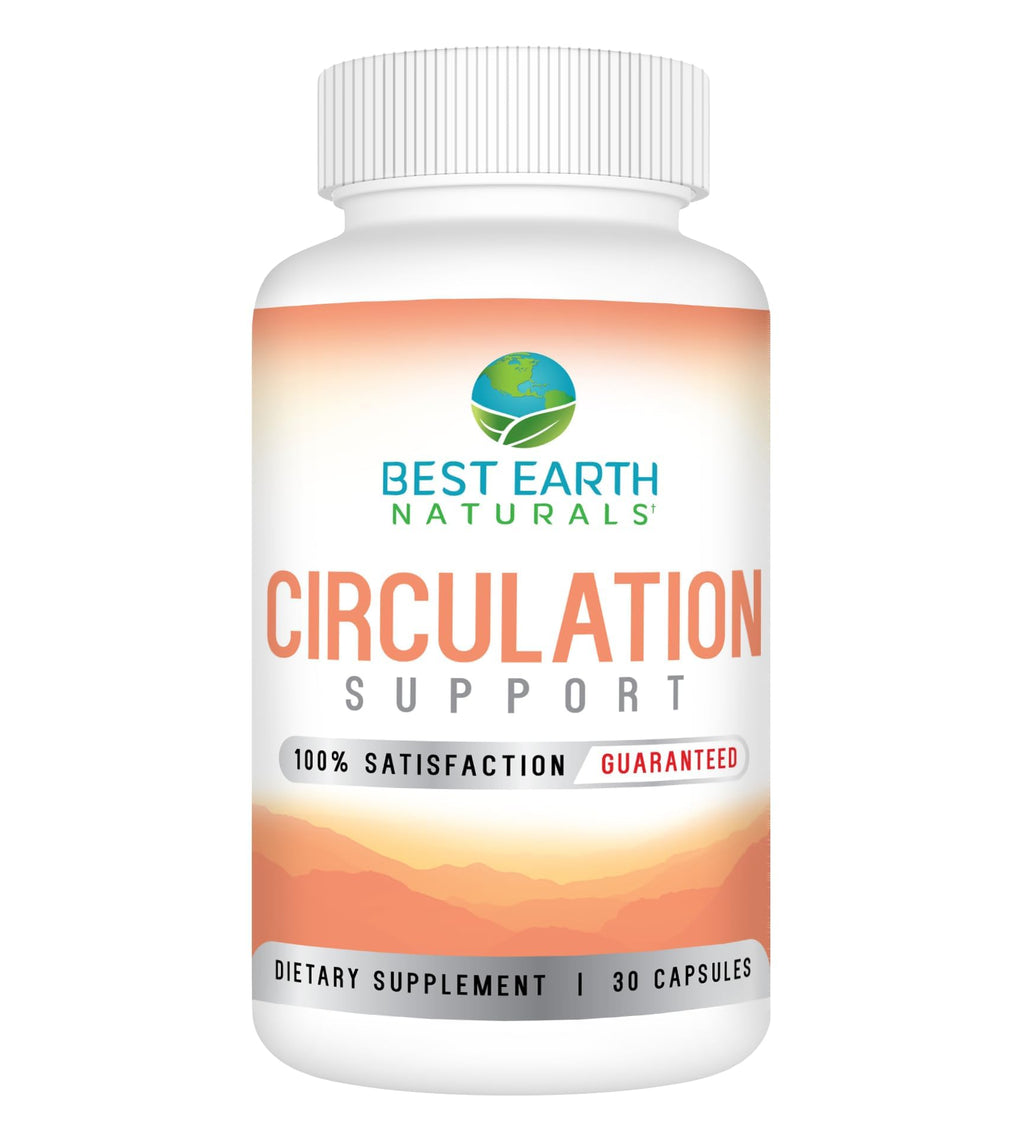 Best Earth Naturals Circulation Supplement - 30 Capsules