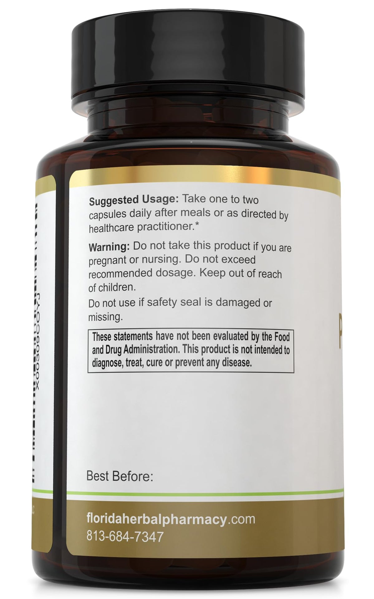 Florida Herbal Pharmacy Purslane Herb Extract 10:1 - 120 Capsules - image 2
