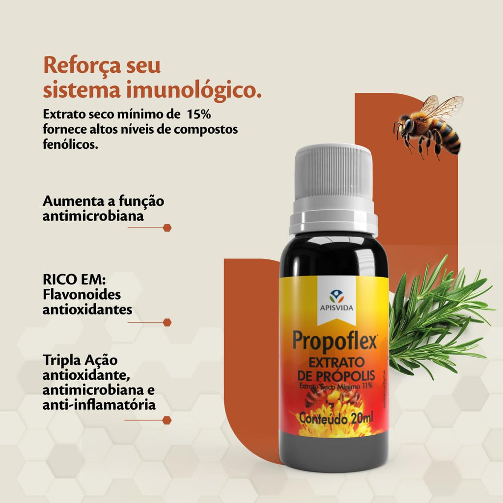 Beelife Brazilian Green Propolis Extract 11% - 20ml Drops - image 2