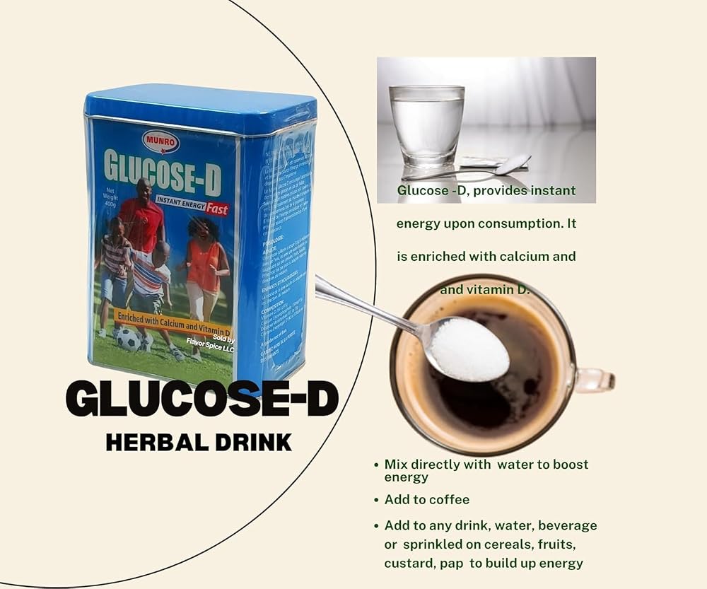 Generic Nigera Glucose-D Energy Powder - 400g - image 2