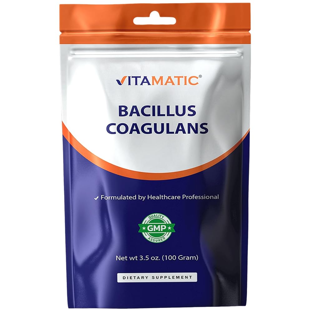 Vitamatic Bacillus Coagulans Probiotic Powder - 100 Servings