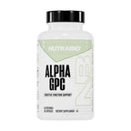 NutraBio Alpha GPC Brain Support 300mg - 60 Vegetable Capsules