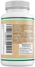 Double Wood Supplements Spermidine 10mg Extra Strength - 120 Capsules - image 3