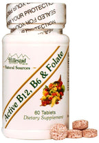 Generic Hillestad Active B12, B6 & Folate - 60 Tablets